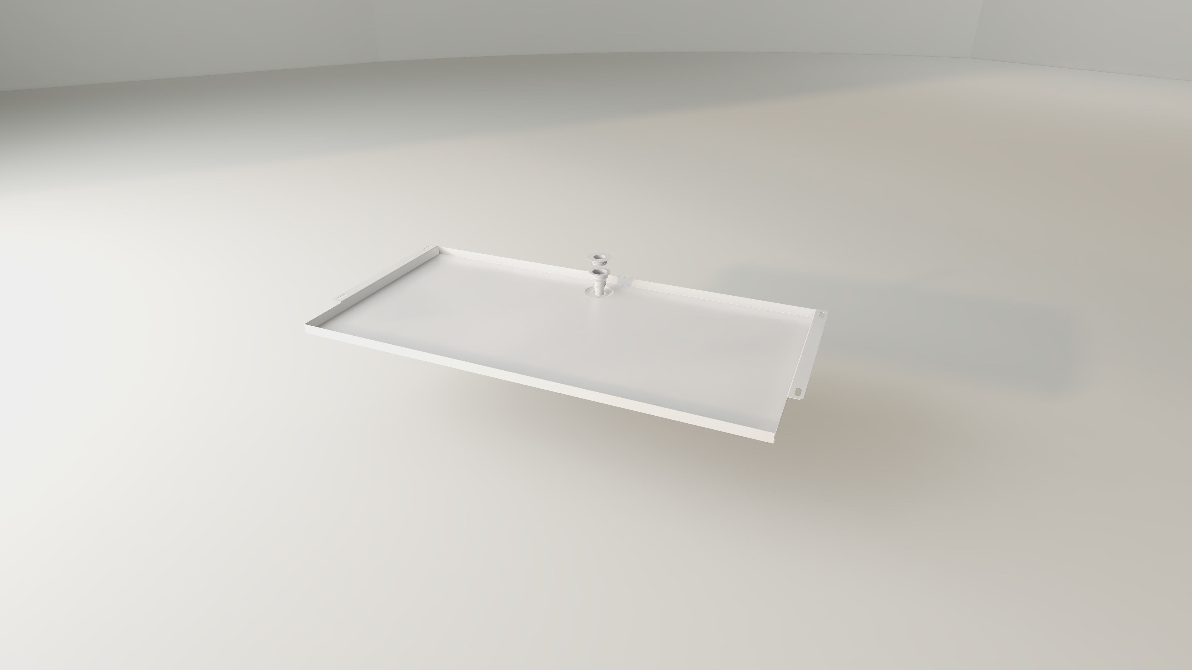 Aspen Pump - Bac de récupération des condensats pour cache clim Agata blanc 1400x930mm