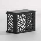 Aspen Pump - Cache Clim DESIGN BOX DIAMANTE taille S noir 900x680x450/650mm