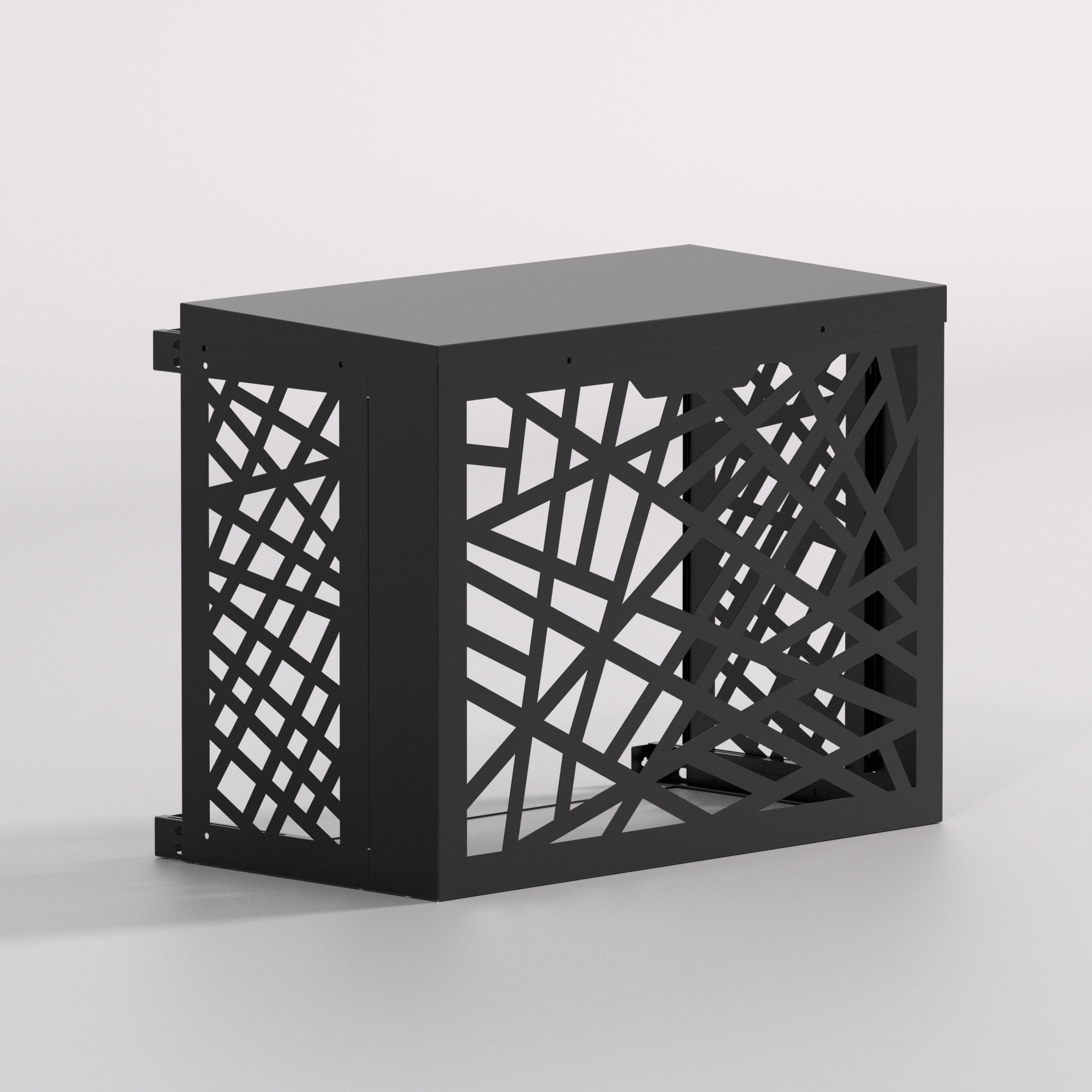 Aspen Pump - Cache Clim DESIGN BOX DIAMANTE taille L noir 1150x1200x650/850mm