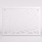 Aspen Pump - DIAMANTE PANNEAU POSTERIEUR 3XL BLANC