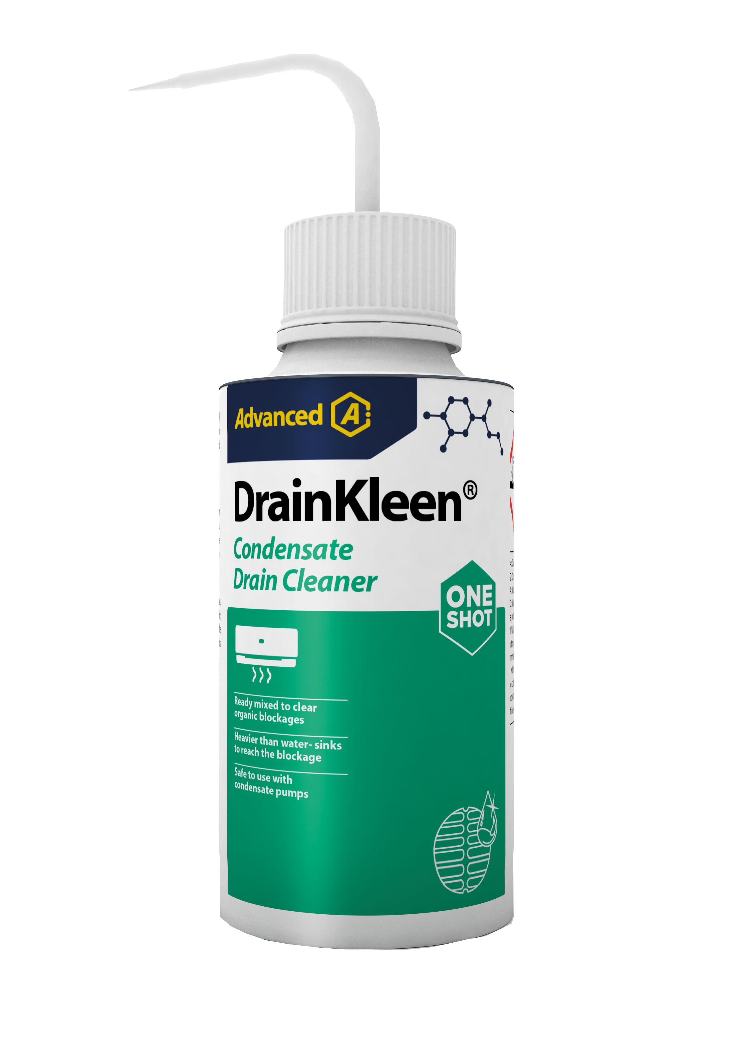 Aspen Pump - DrainKleen One Shot (flacon de 250 ml) déboucheur de tuyaux d'évacuations