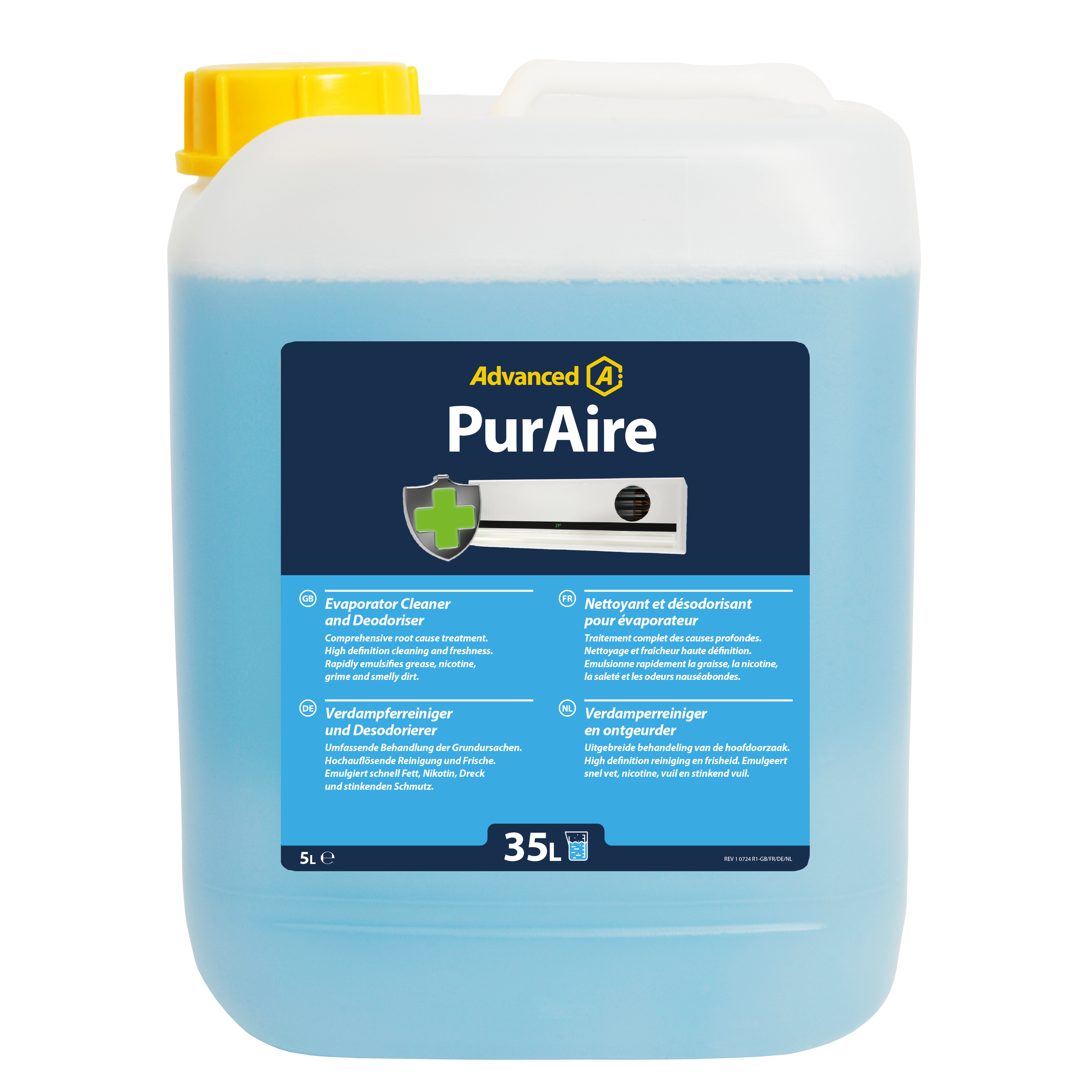 Aspen Pump - Nettoyant désodorisant pour évaporateur PurAire