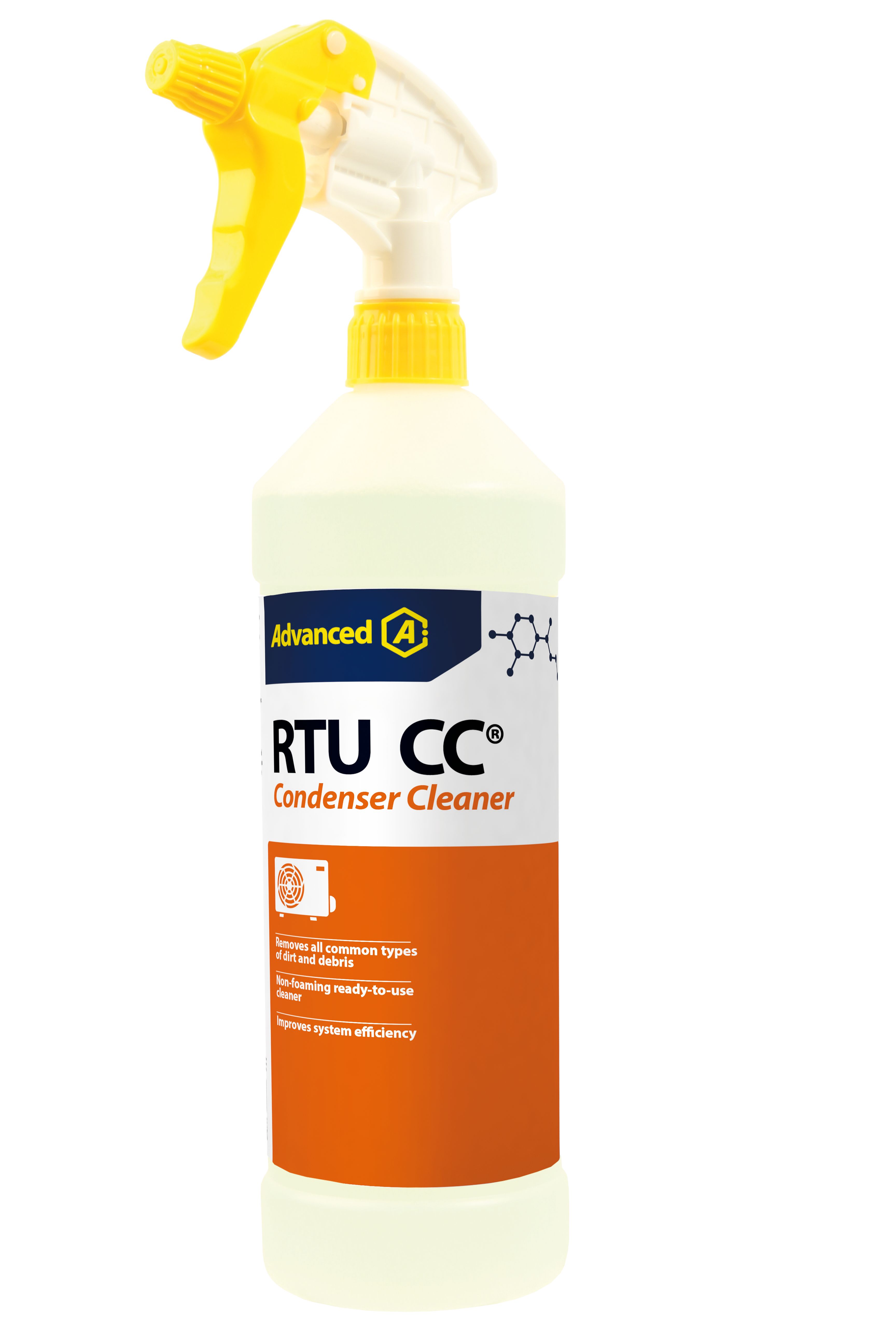 Aspen Pump - RTU CC  (spray de 1 L) nettoyant pour condenseur exterieur. prêt à utiliser
