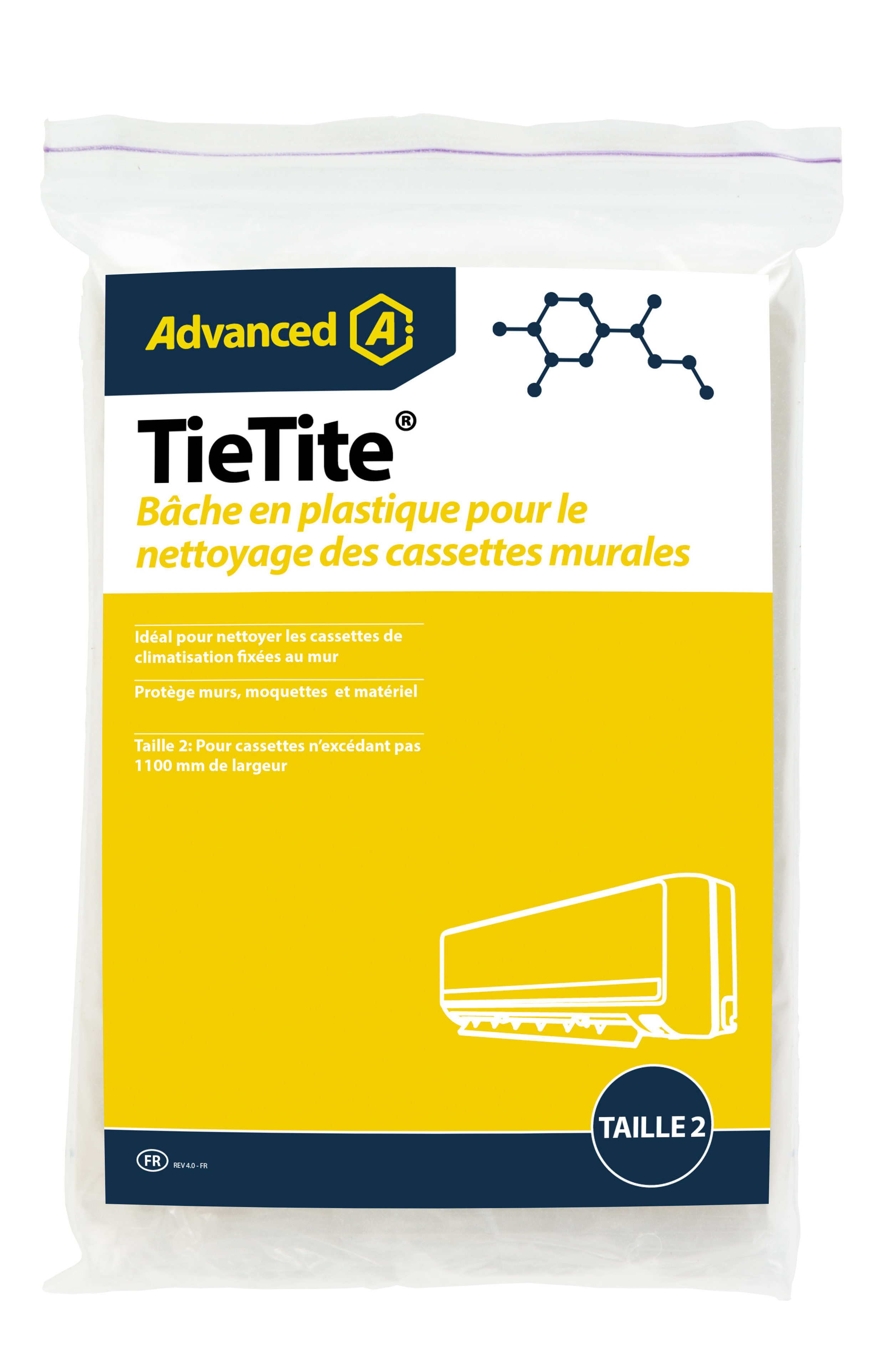 Aspen Pump - Bâche de protection TieTite Size 2 POS - paquet de 10