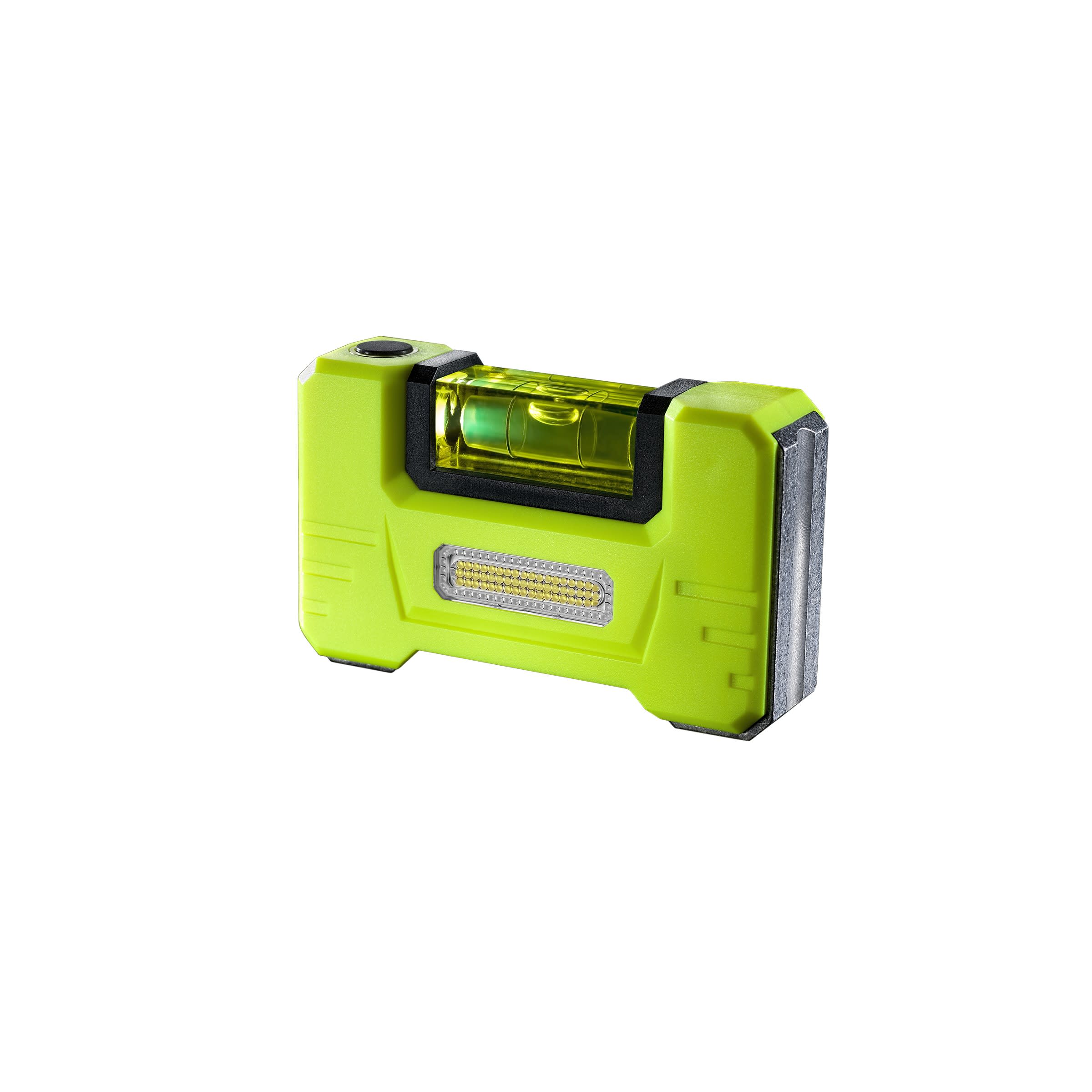 Aspen Pump - Niveau à bulle de poche avec lampe 350 Lumen
