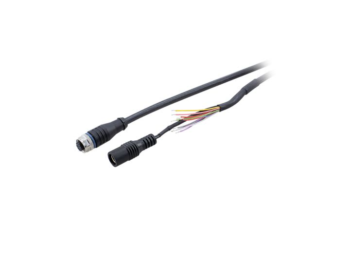 Baumer - Round fem connector 5 strand cable