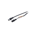 Baumer - Round fem connector 5 strand cable
