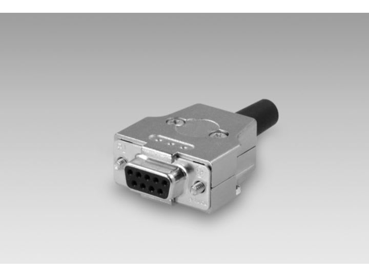 Baumer - Connector 9pin female D-Sub straight MSI