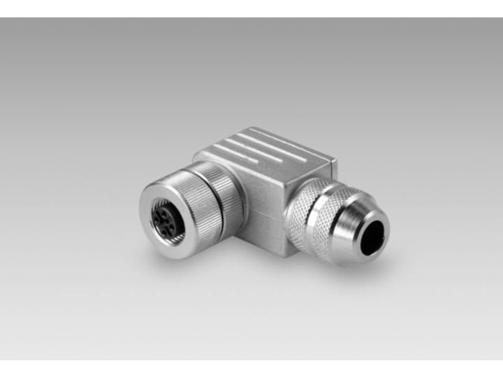 Baumer - Round fem connector 5 strand cable