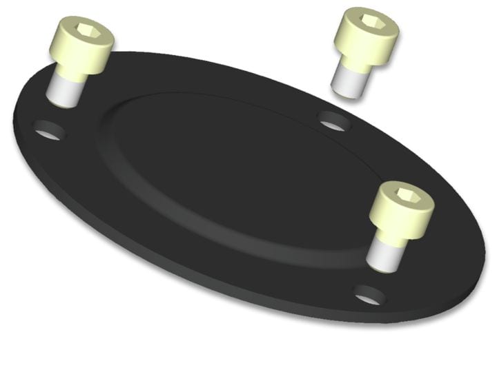 Baumer - Staubschutzdeckelsatz HS35