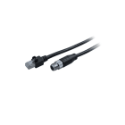 Baumer - Cable GigE M12X/RJ45, 2.0m, STP, flex