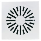 Atlantic Clim & Ventil - Dfh-b 600x500 - diffuseur helic600x500 ailette blanc