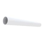 Atlantic Clim & Ventil - T 125 rig - tube rigide pvc circulaire diamètre 125