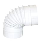 Atlantic Clim & Ventil - Cavc 125 - coude a angle variable circulaire pvc diamètre 125