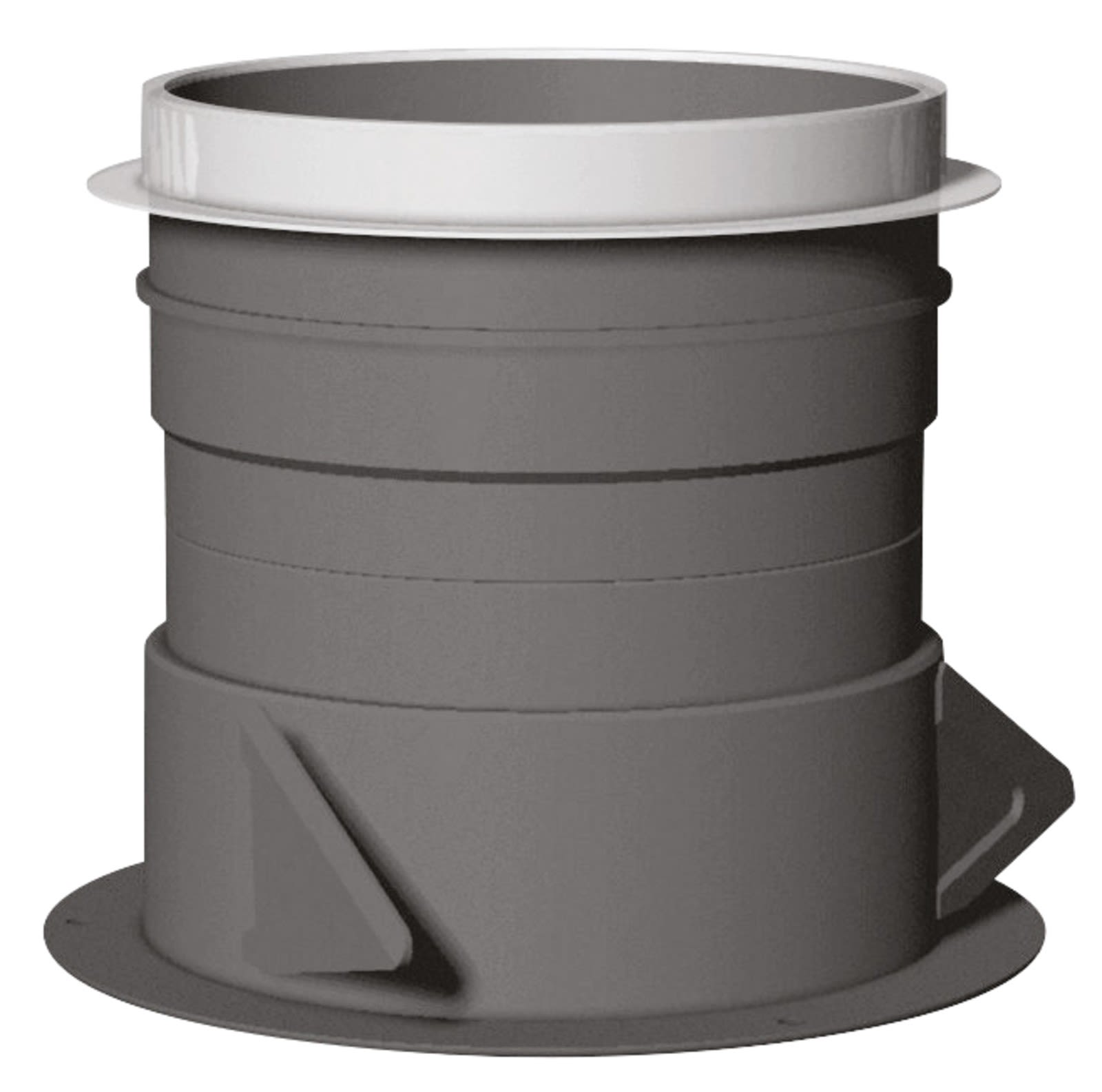 Atlantic Clim & Ventil - M 125 hp-l100 - manchon court à griffes avec manchette diamètre 125