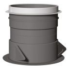 Atlantic Clim & Ventil - M 125 hp-l100 - manchon court à griffes avec manchette diamètre 125