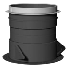 Atlantic Clim & Ventil - M 100 p-l 100 - manchon a griffes pour paroi mince diametre 100