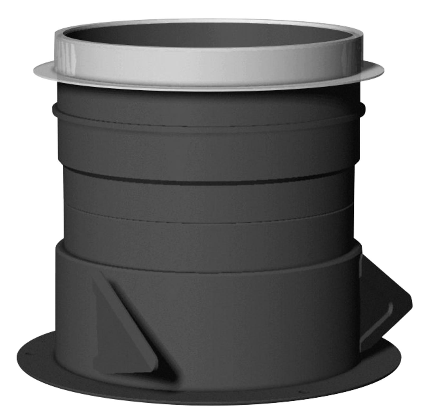 Atlantic Clim & Ventil - M 160 p-l 100 - manchon a griffes pour paroi mince diametre 160