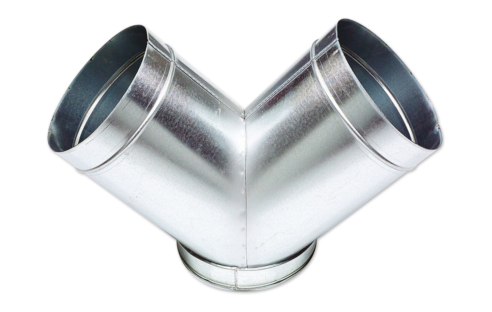 Atlantic Clim & Ventil - Culotte à 90° - CU - Diamètre 200 mm vers 2 x 200 mm - Acier galvanisé