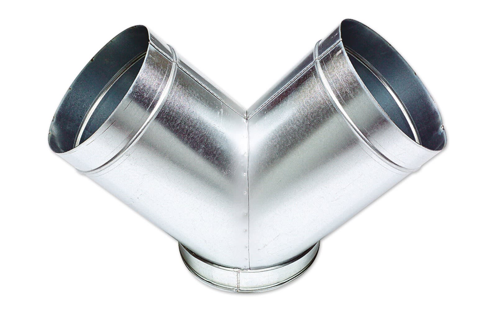 Atlantic Clim & Ventil - Culotte à 90° - CU - Diamètre 250 mm vers 2 x 250 mm - Acier galvanisé