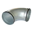 Atlantic Clim & Ventil - Coude à 90° - C 90 - Diamètre 630 mm - Acier galvanisé - Avec joint