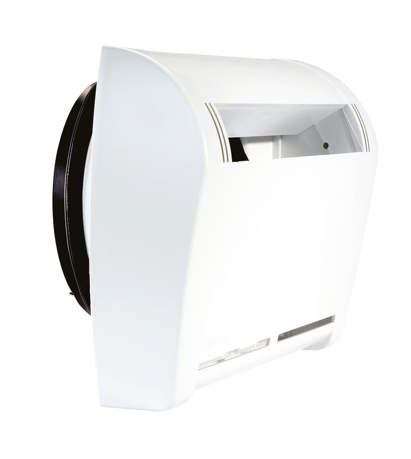 Atlantic Clim & Ventil - Entrée d'air autoréglable traversée de mur acoustique trav.30-39db d 125 blanc