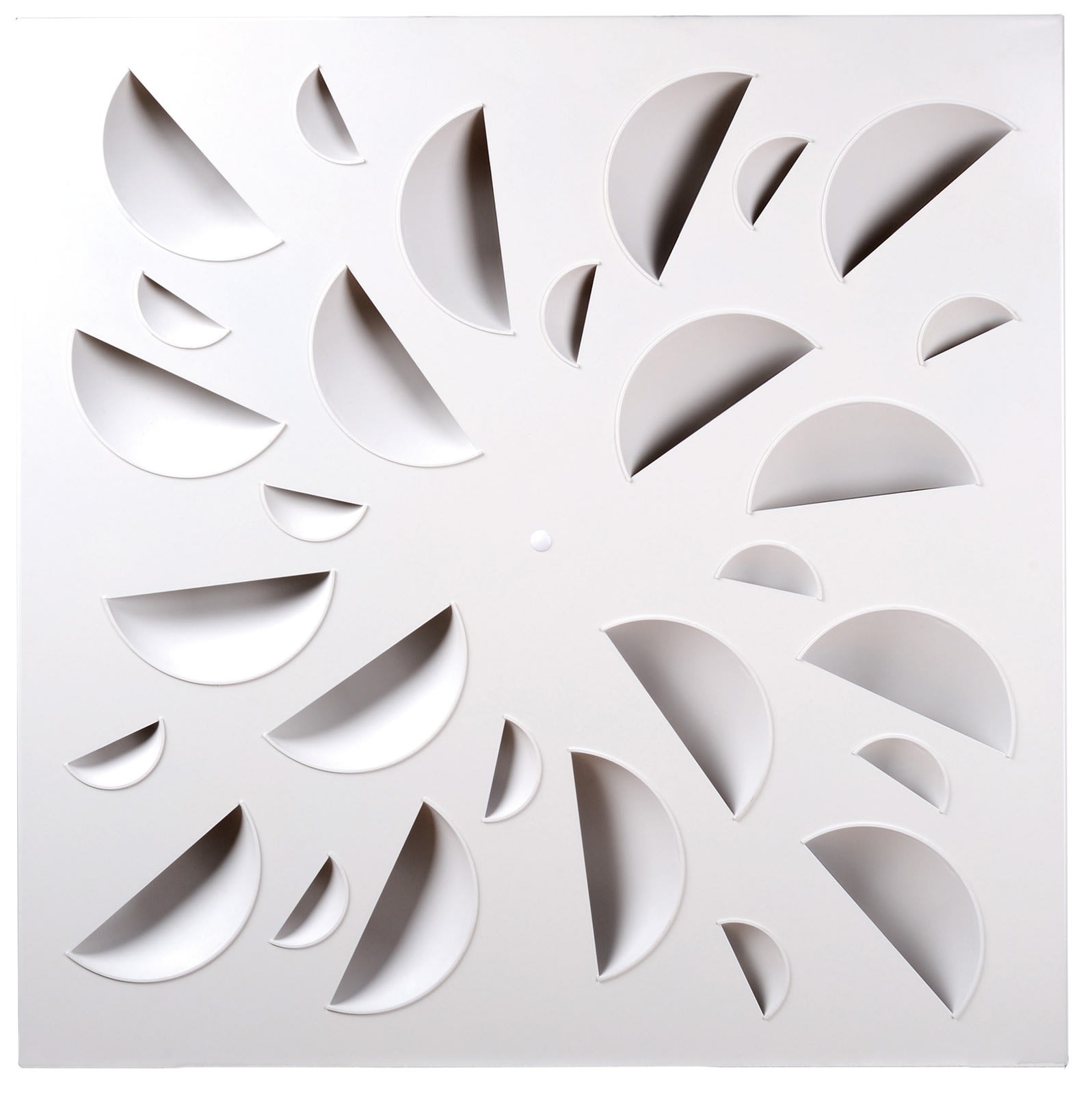 Atlantic Clim & Ventil - Next 675 blanc - diffuseur souf.675x675 buses abs bla