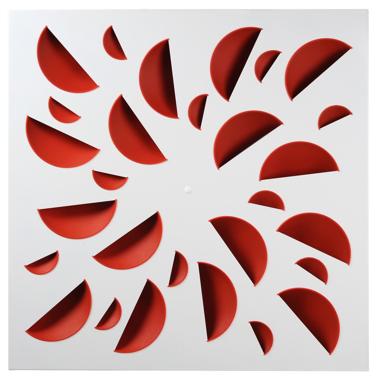 Atlantic Clim & Ventil - Next 675 rouge - diffuseur souf.675x675 buses abs rou