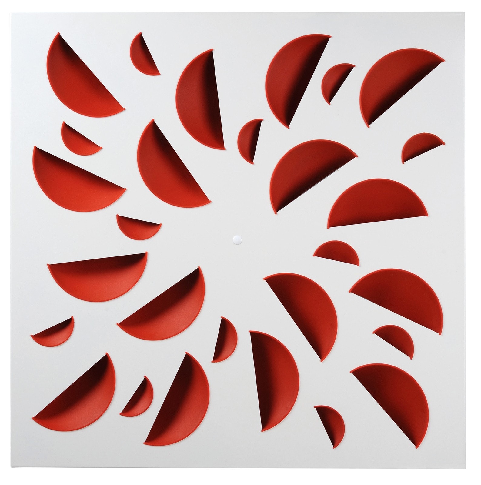 Atlantic Clim & Ventil - Next-klin 600 rouge - diffuseur souf.600x600 buses abs rou