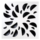 Atlantic Clim & Ventil - Next-klin 675 noir - diffuseur souf. 675x675 buses abs no