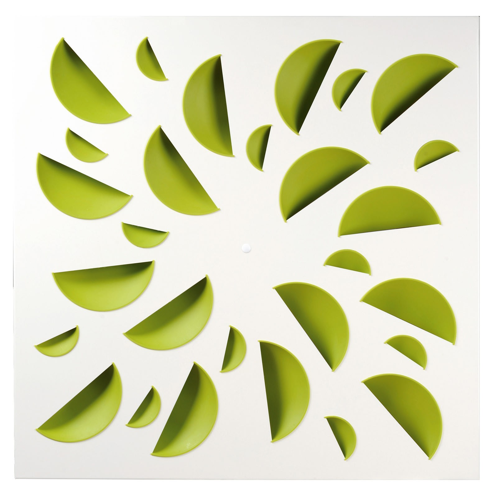 Atlantic Clim & Ventil - Next-klin 675 vert - diffuseur souf. 675x675 buses abs ve