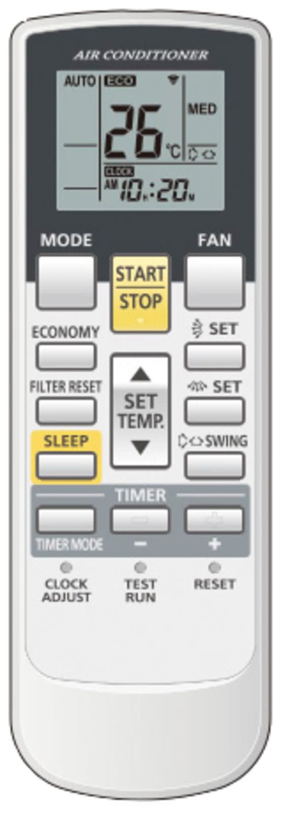 Atlantic Clim & Ventil - UTY-LNHY - Télécommande IR VRF