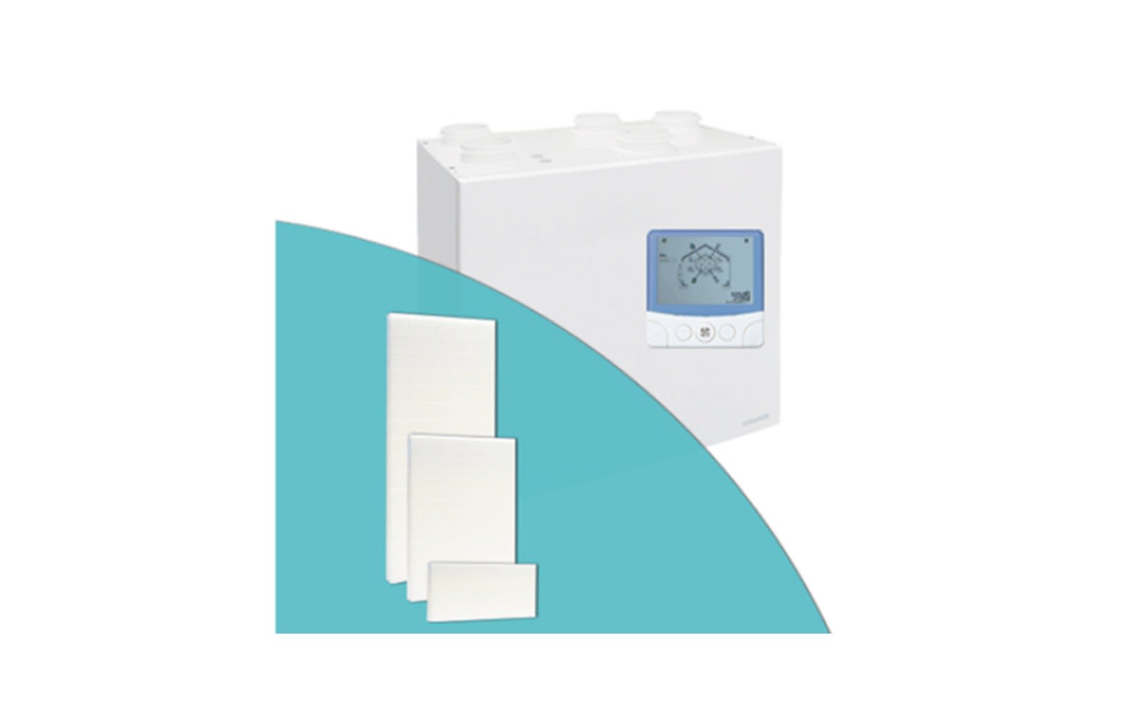 Atlantic Clim & Ventil - Filtres duo max - filtres de rechange f7 pour duolix max et duolix max hygro