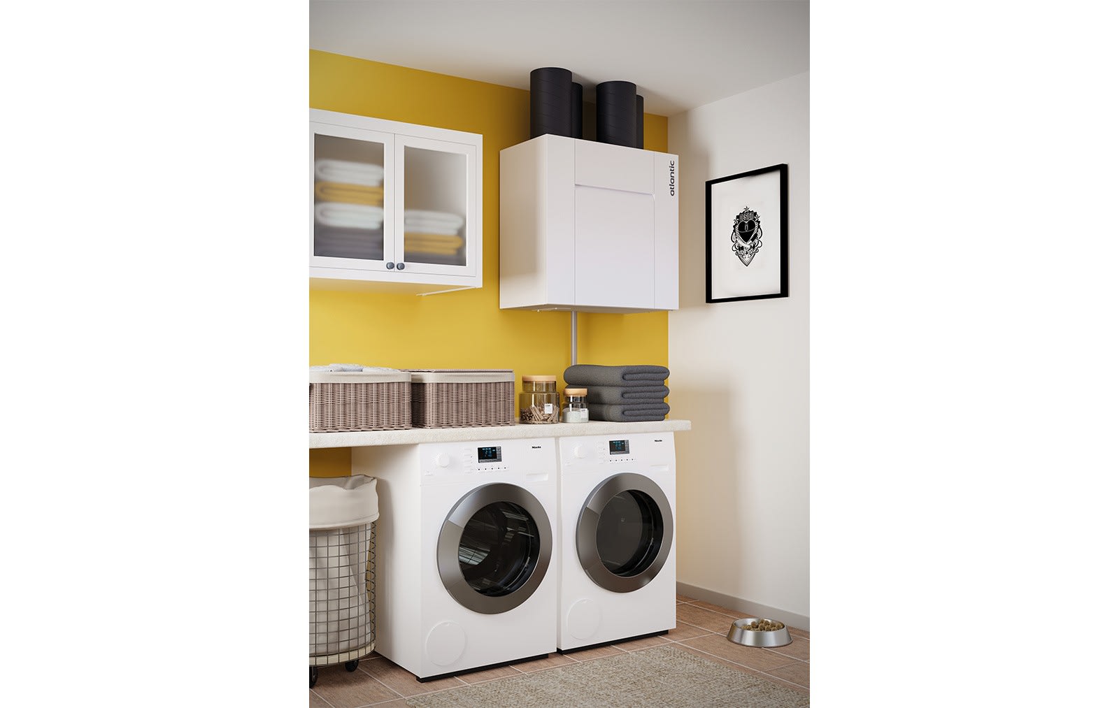 Atlantic Clim & Ventil - Regul cuisine - regulateur debit cuisine pour optimocosy hr