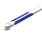 Atlantic Clim & Ventil - Pas r50 55x220 - piege a son pour conduit rectangulaire section 55 x 220