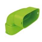 Atlantic Clim & Ventil - Xcv 50x100 - coude vertical pour reseaux clip & go section 50x100