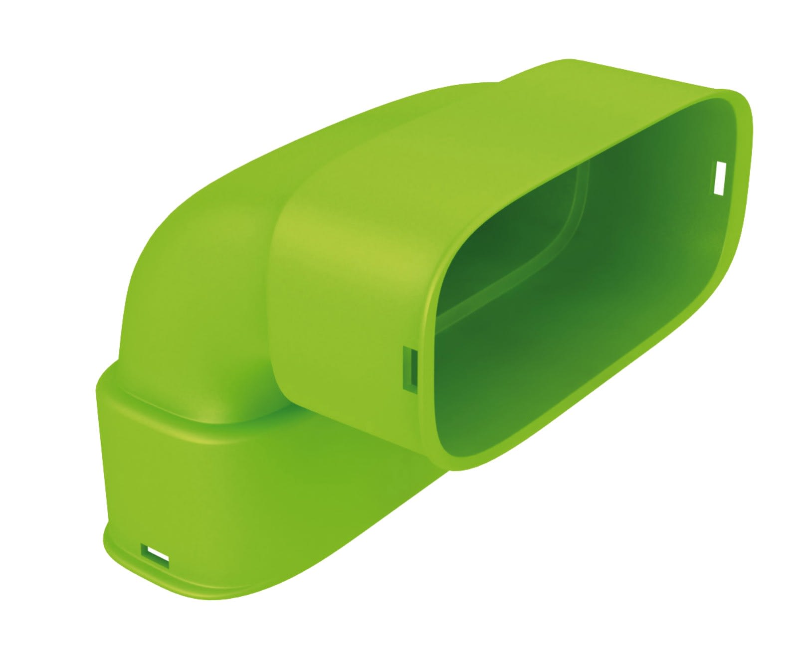 Atlantic Clim & Ventil - Xcv 60x130 - coude vertical pour reseaux clip & go section 60x130