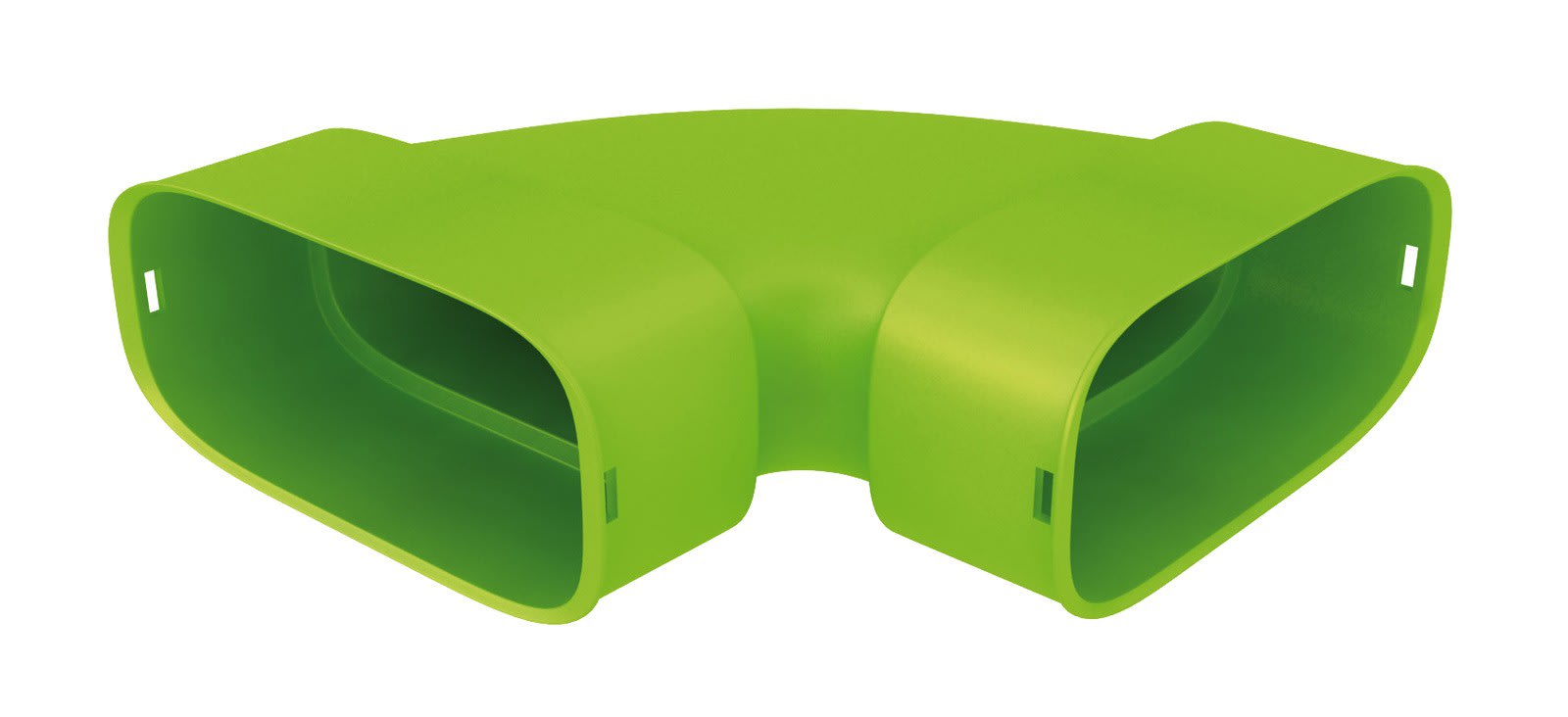 Atlantic Clim & Ventil - Xch 50x100 - coude horizontal pour reseaux clip & go section 50x100