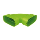Atlantic Clim & Ventil - Xch 60x130 - coude horizontal pour reseaux clip & go section 60x130