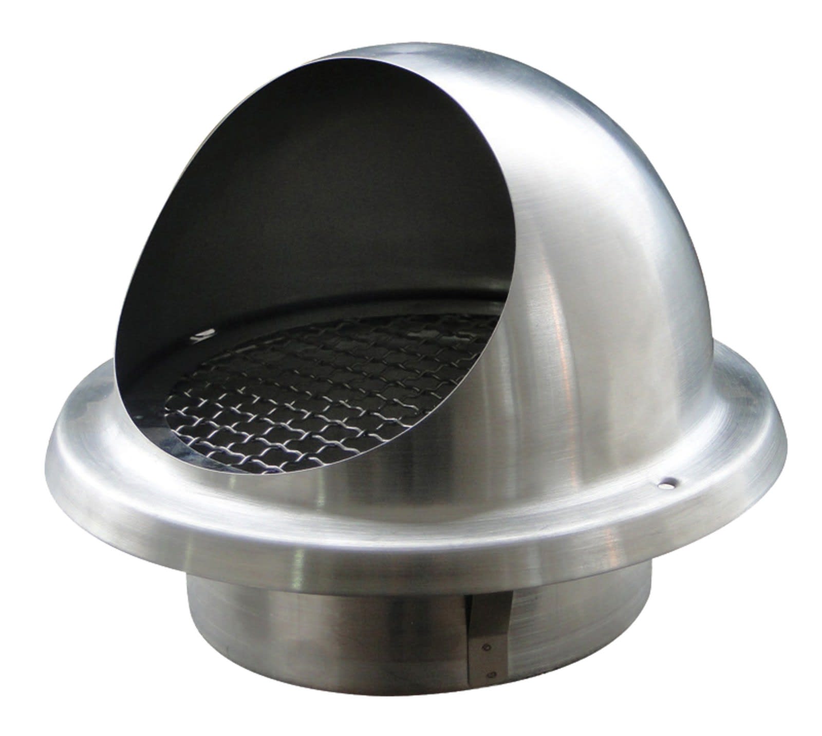 Atlantic Clim & Ventil - Me inox 125 - rejet ou prise d'air murale inox diamètre 125