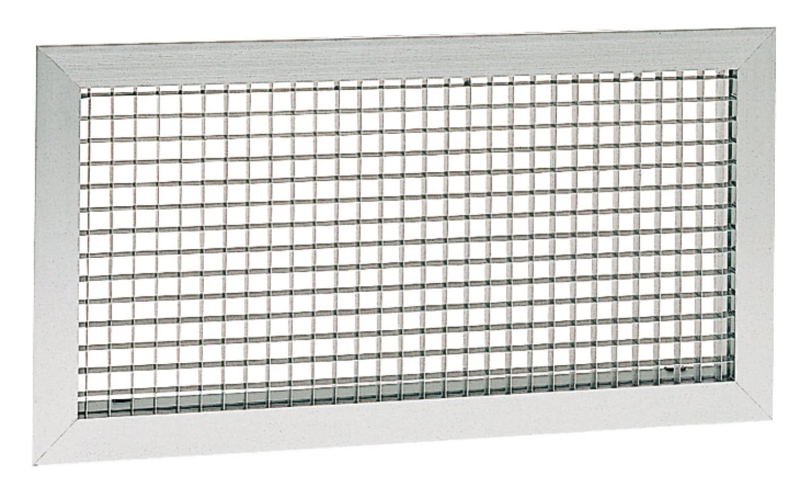 Atlantic Clim & Ventil - Grk-fp-r d200 - grille alu quadri + plenum d200