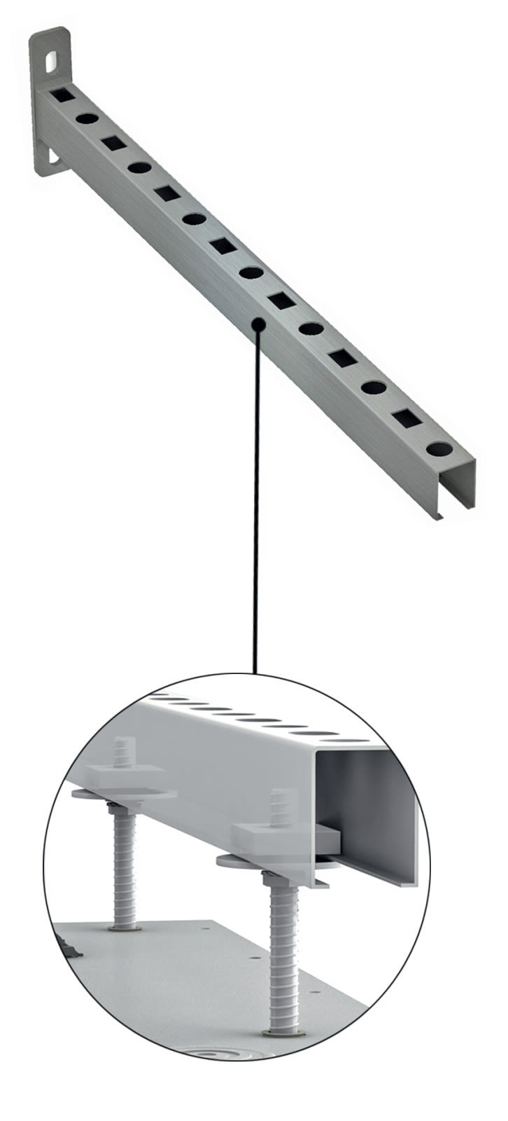 Atlantic Clim & Ventil - Kit fixation mural - kit fixation mural x2