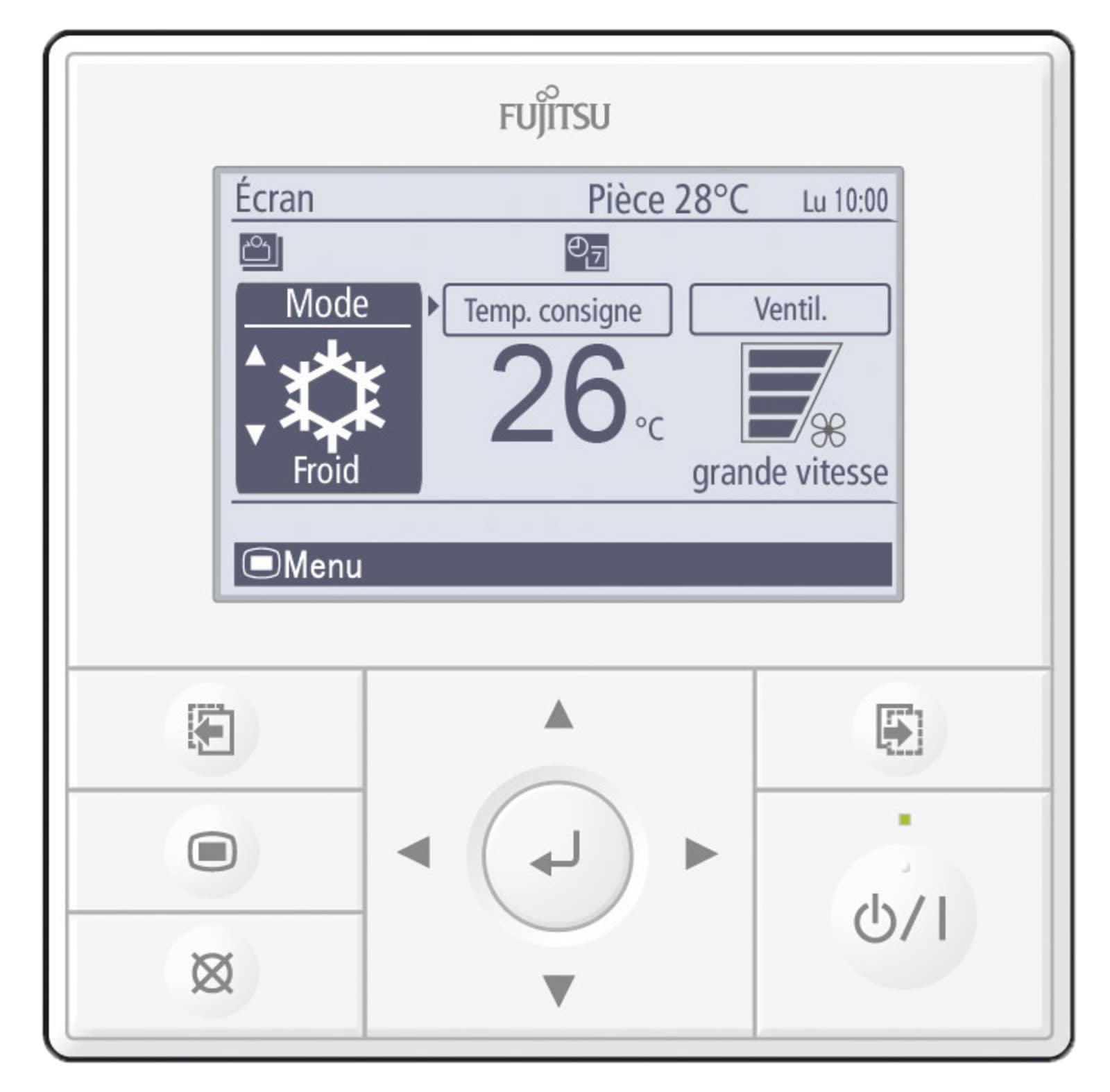 Atlantic Clim & Ventil - Uty-rvnym - telecommande filaire split