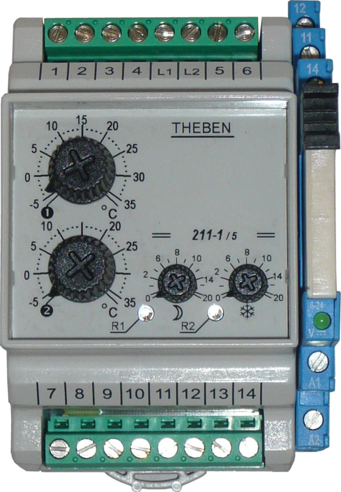 Atlantic Clim & Ventil - Boîtier de commande + relais - Pièce de rechange origine fabricant