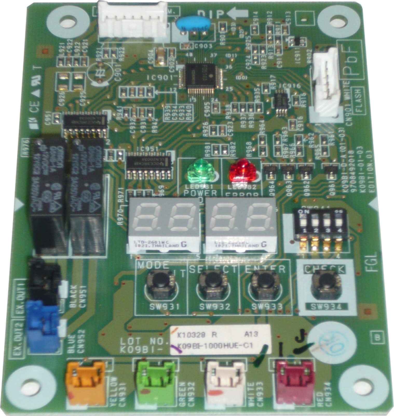 Atlantic Clim & Ventil - Carte entrées/sorties - Pièce de rechange origine fabricant