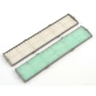 Atlantic Clim & Ventil - Jeu de 2 filtres et support - Pièce de rechange origine fabricant