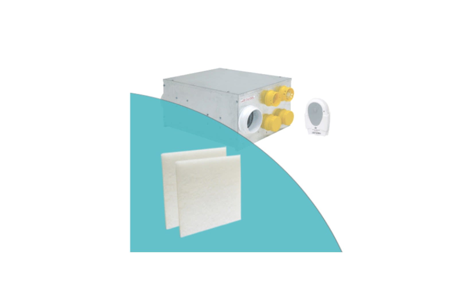 Atlantic Clim & Ventil - Fr neodf x2 - filtres de rechange g4 pour vmc neo df et neo df sri