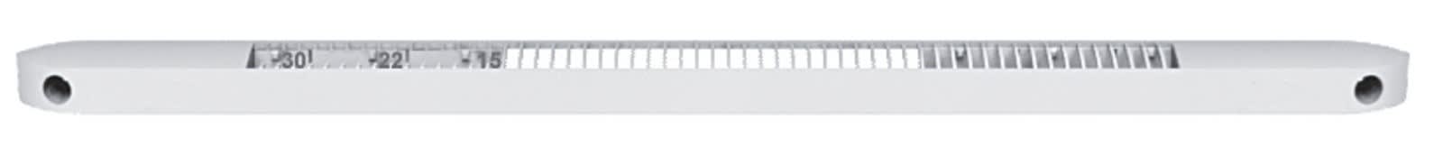 Atlantic Clim & Ventil - Entrée d'air autoréglable 22m3/h + grille - 35 dBA - Blanc