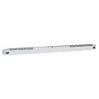 Atlantic Clim & Ventil - Entrée d'air auto mini 30 + grille façade atténuation 33dB blanc