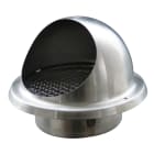 Atlantic Clim & Ventil - Me inox 160 - rejet ou prise d'air murale inox diamètre 160